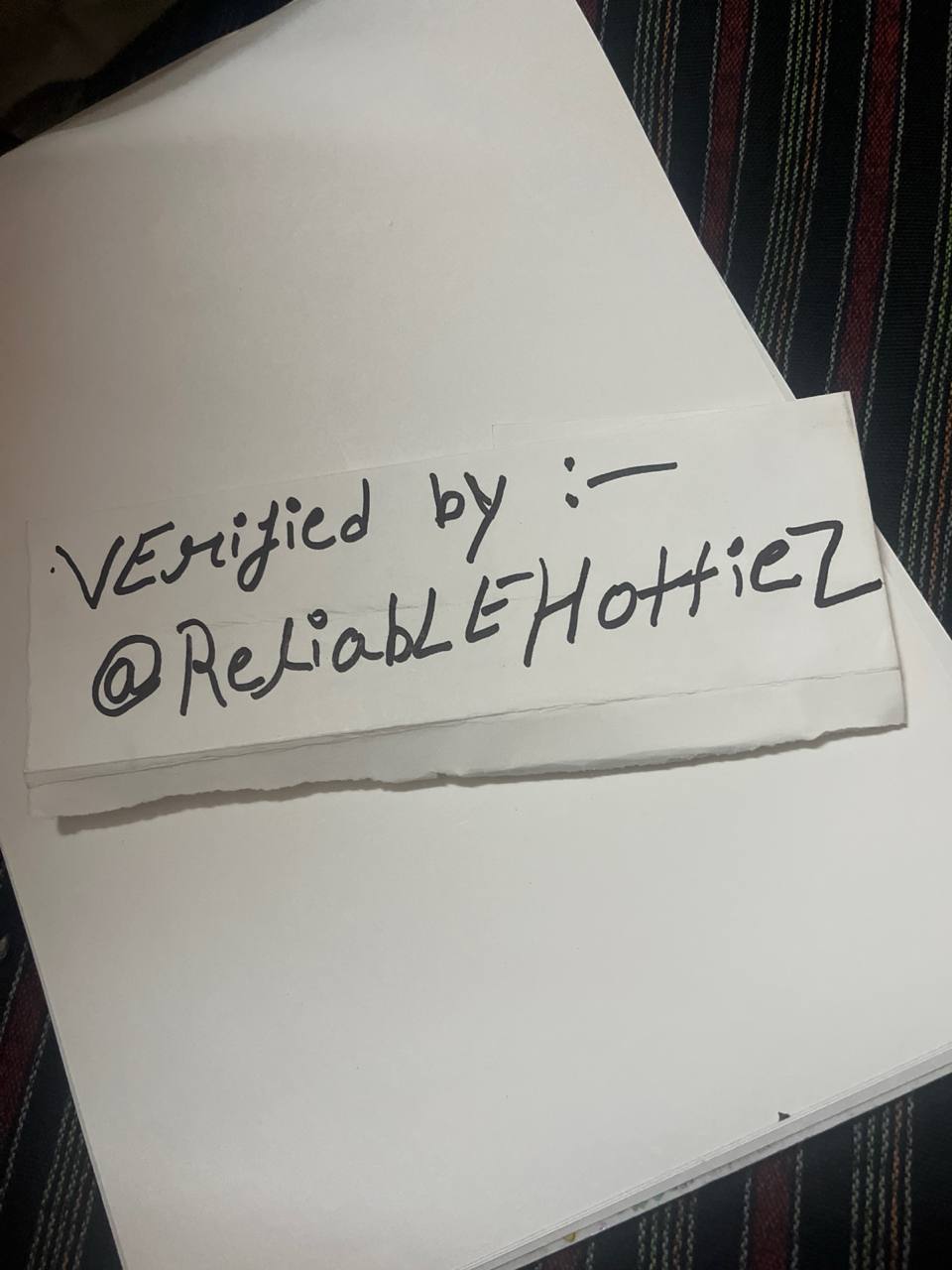 profile verification method